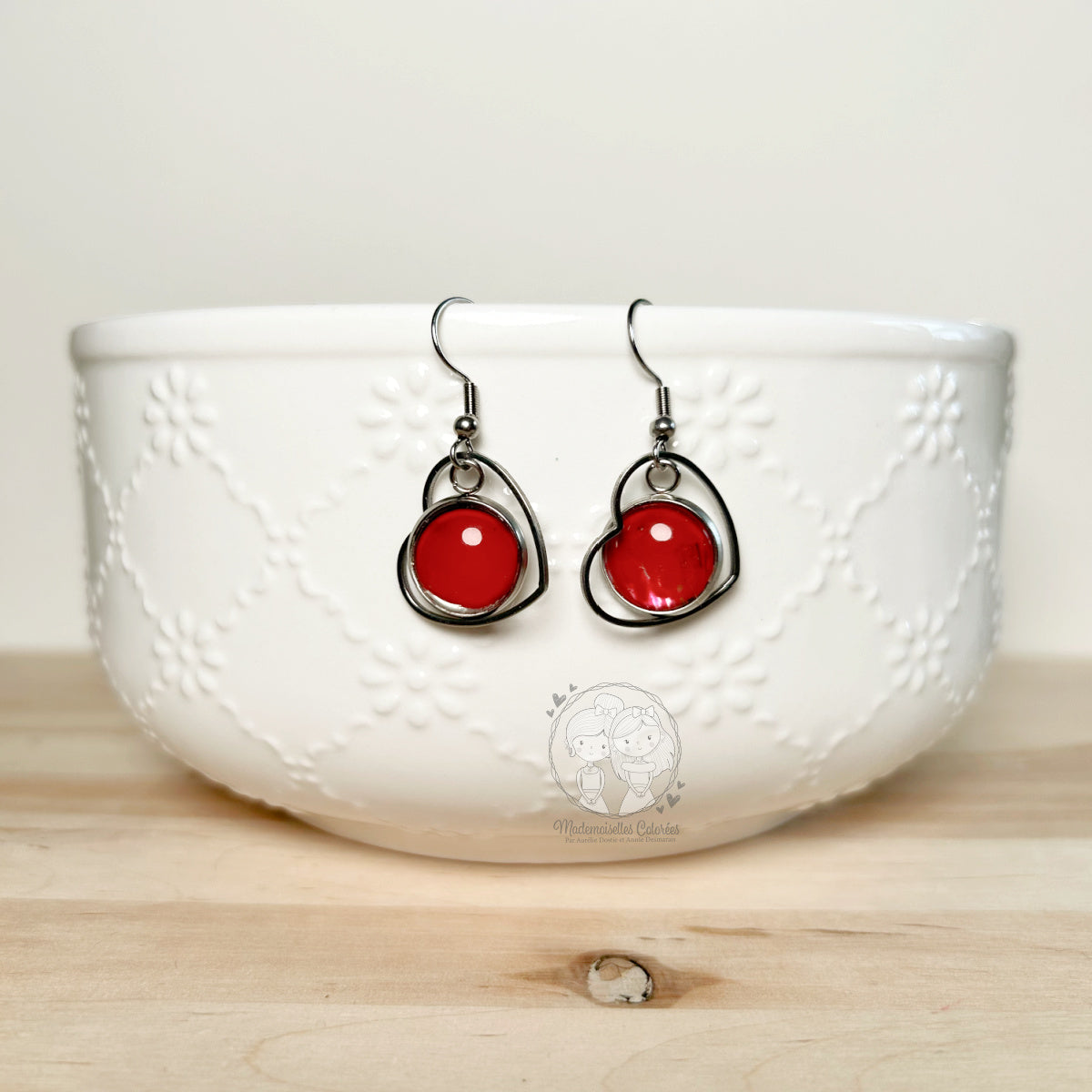 Boucles d'oreilles Pendantes géométriques