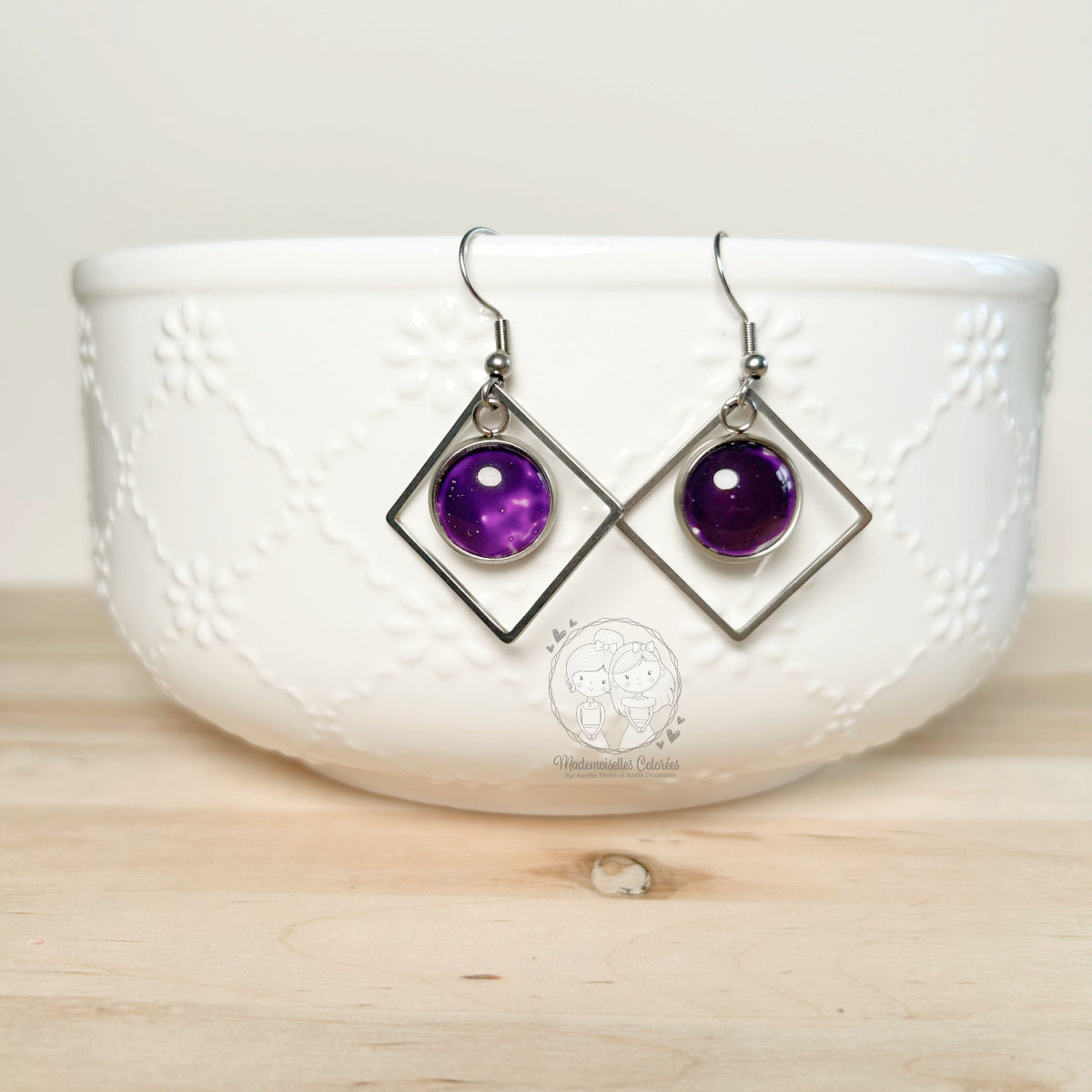 Boucles d'oreilles Pendantes géométriques