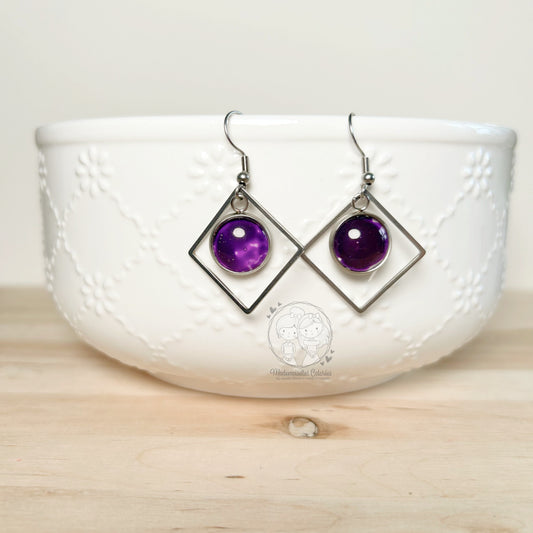 Boucles d'oreilles Pendantes géométriques