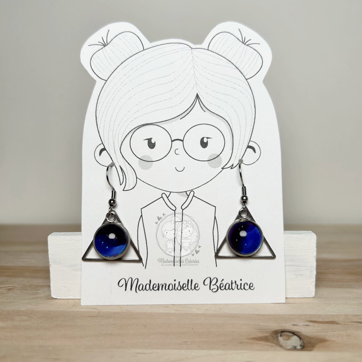 Boucle d'oreilles Pendantes Géométriques